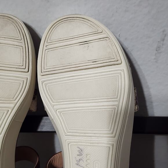 Cole Haan Original Grand Peyton Flatform Women's Platform Shoes Size 8 Snakeskin - Picture 7 of 9